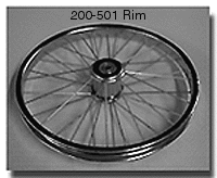 200-501 Rim only w/bearing
